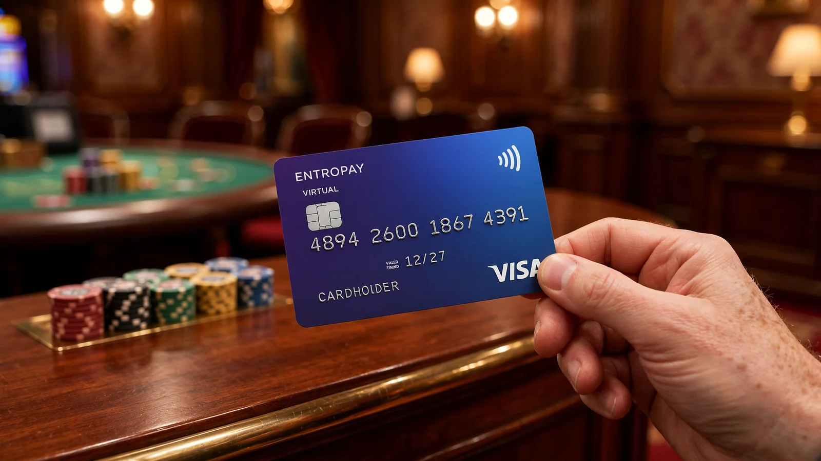 Casinos That Accept Entropay in the UK